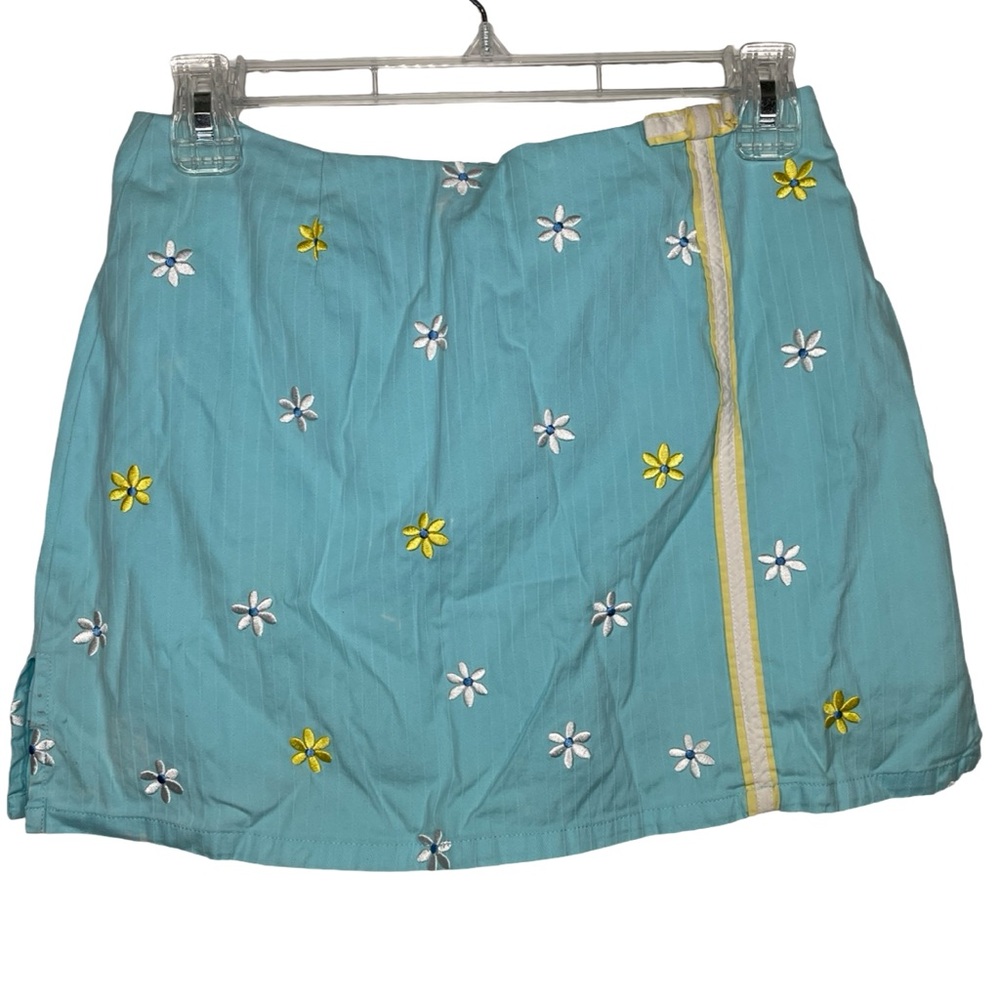 Lilly Pulitzer vintage floral skort size 4 080